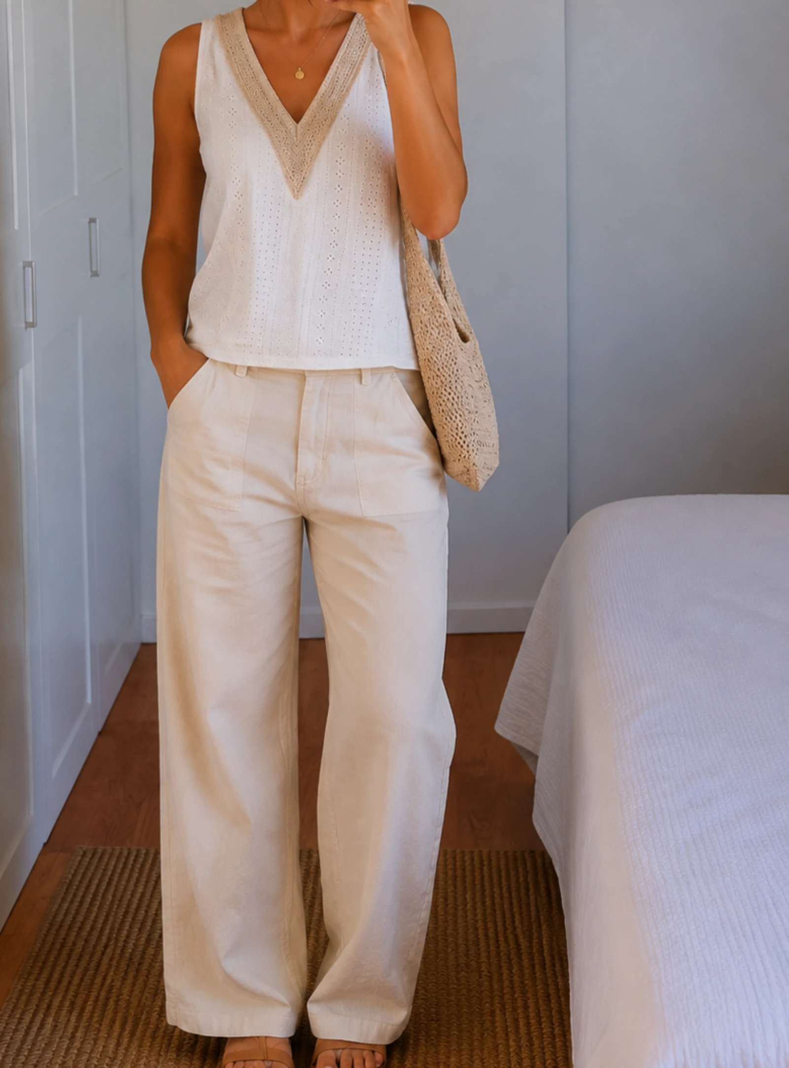 Blusa blanca S
